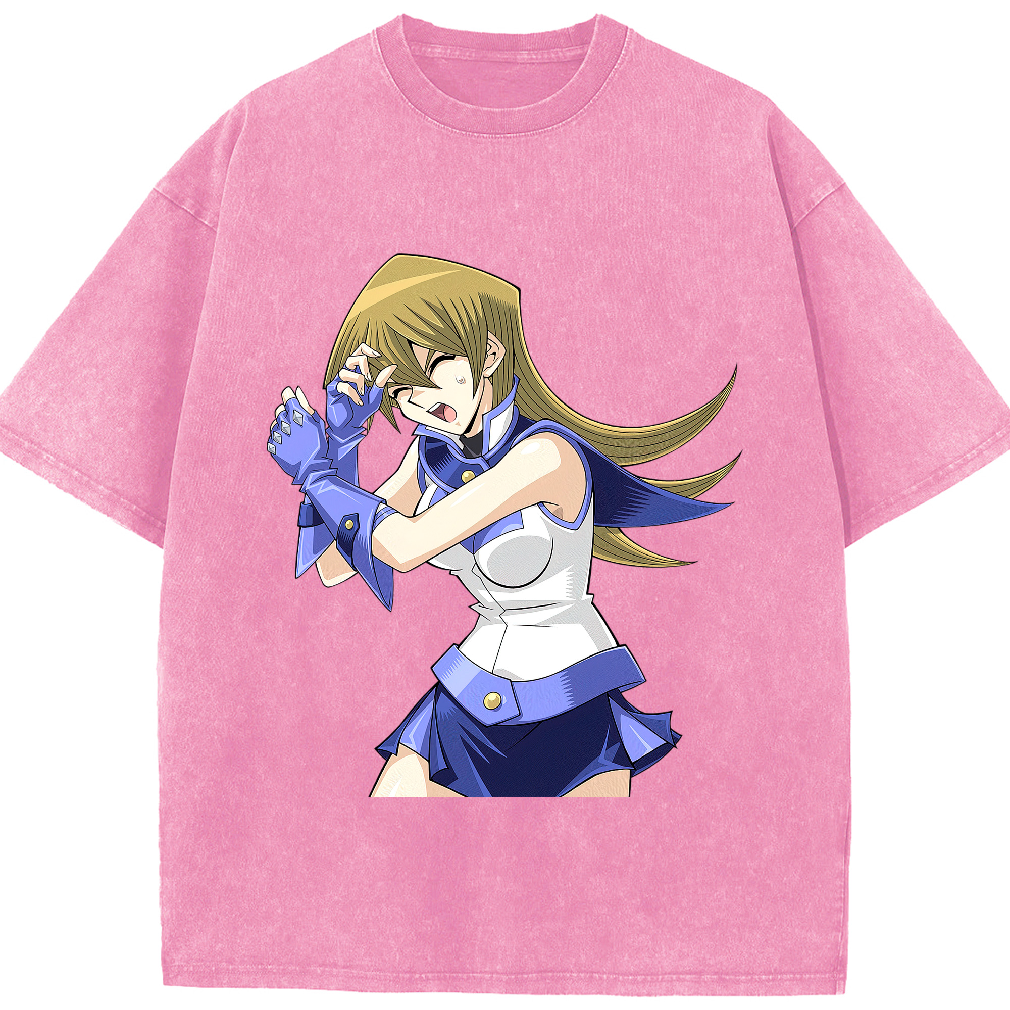 （画像用） 遊☆戯☆王 Yu-Gi-Oh! 綿100% ヴィンテージ風 半袖Tシャツ（フロントプリント）